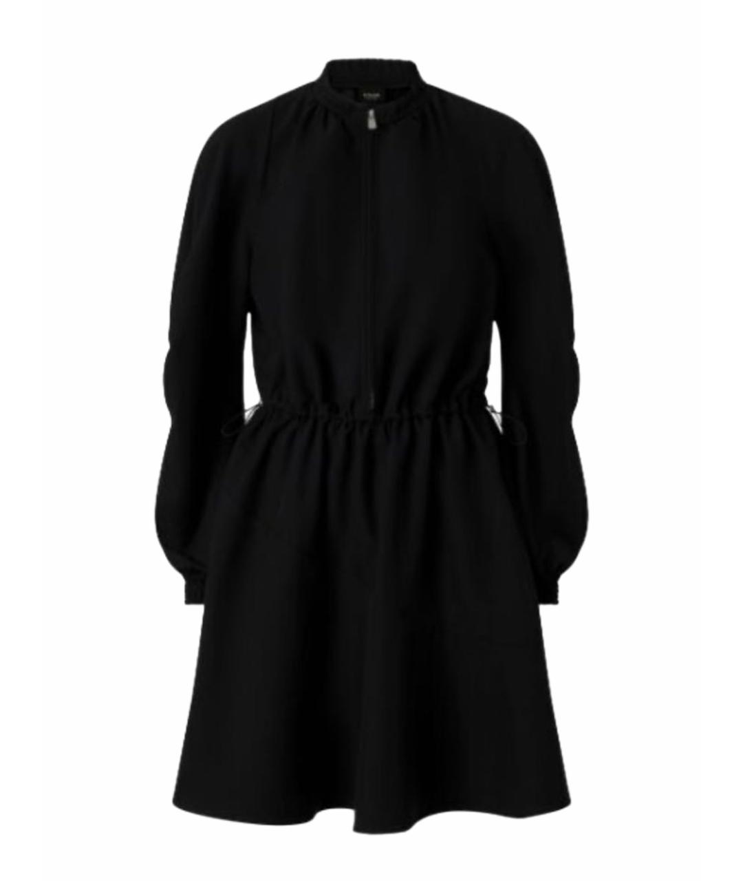 PINKO Черное полиэстеровое повседневное платье, фото 1