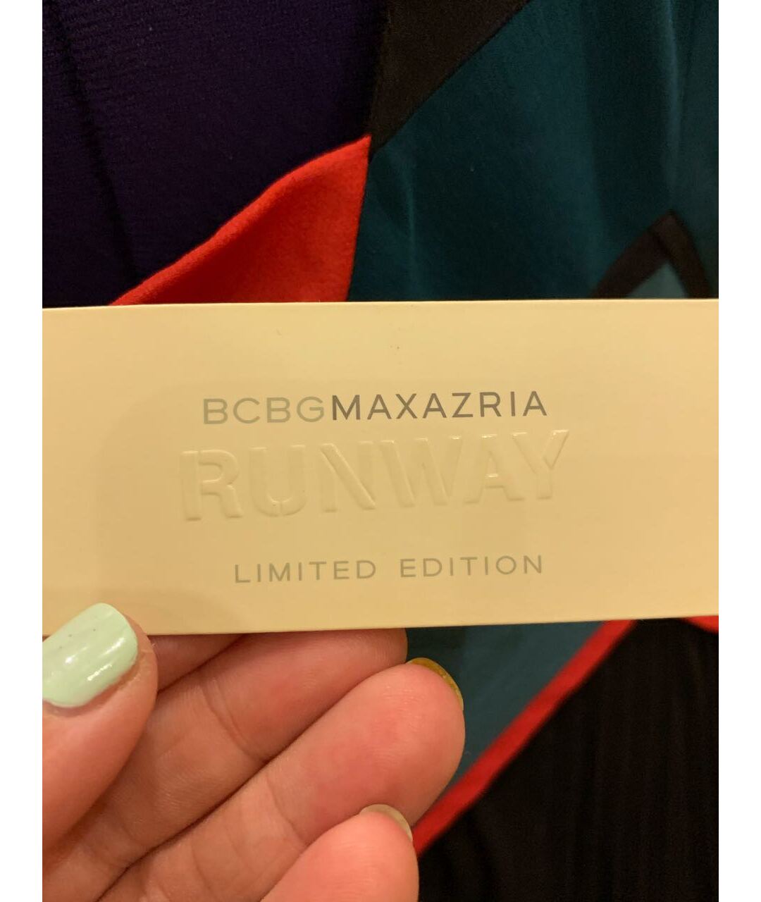 BCBG MAXAZRIA Мульти платье, фото 3