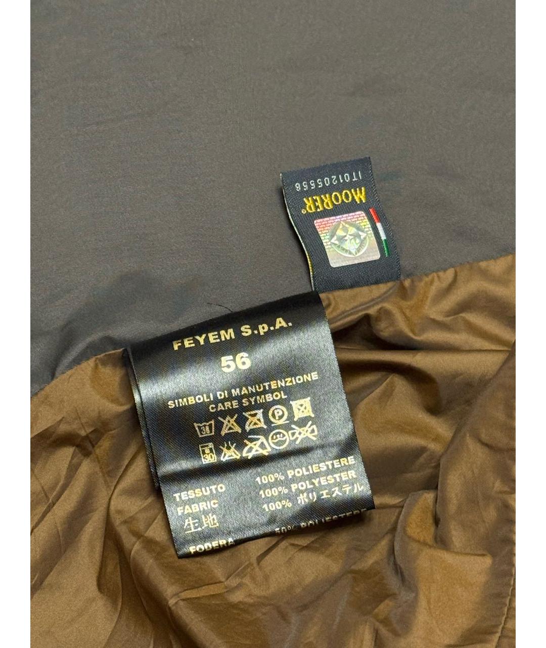 MOORER Зеленая полиамидовая куртка, фото 8