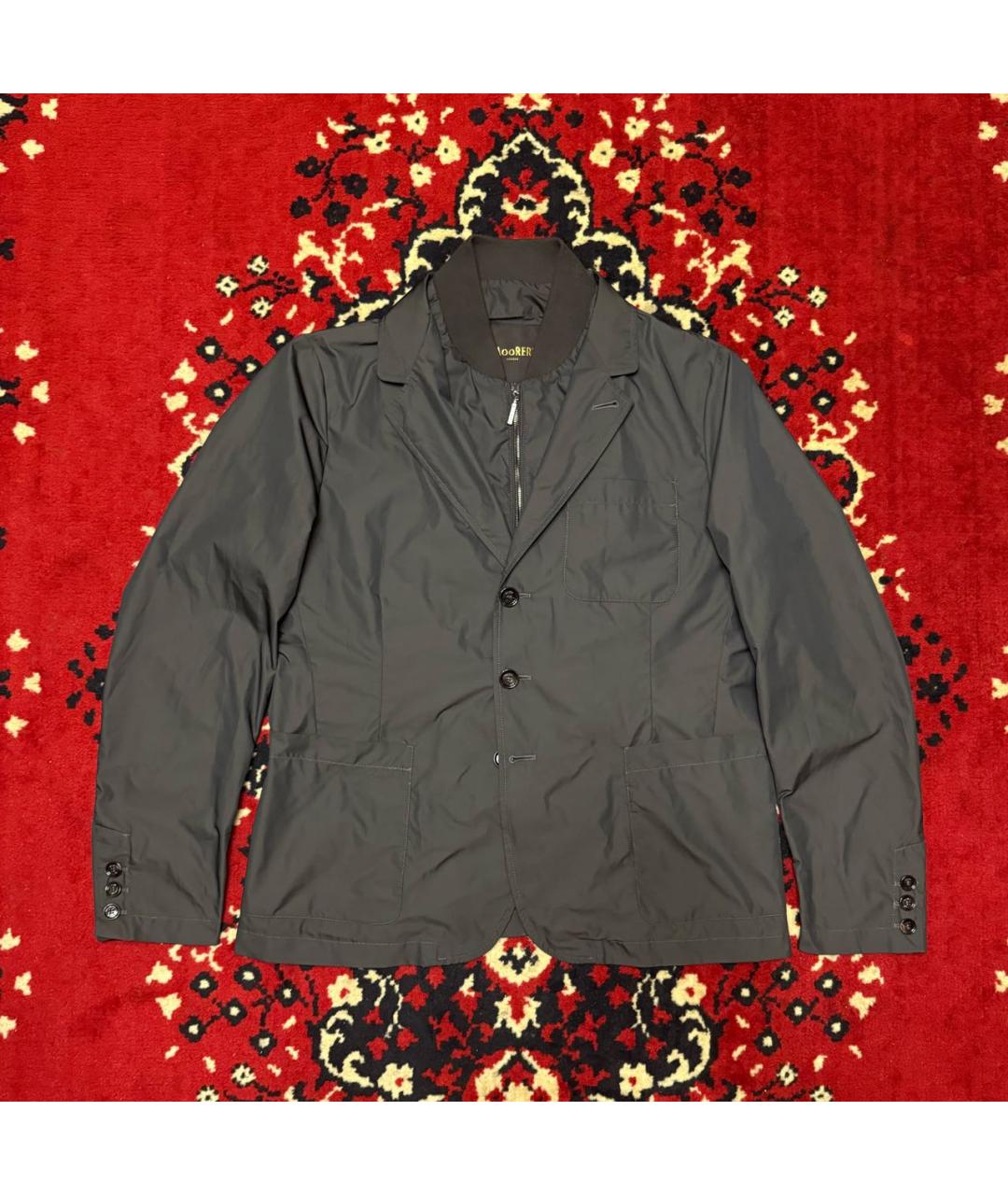 MOORER Зеленая полиамидовая куртка, фото 9