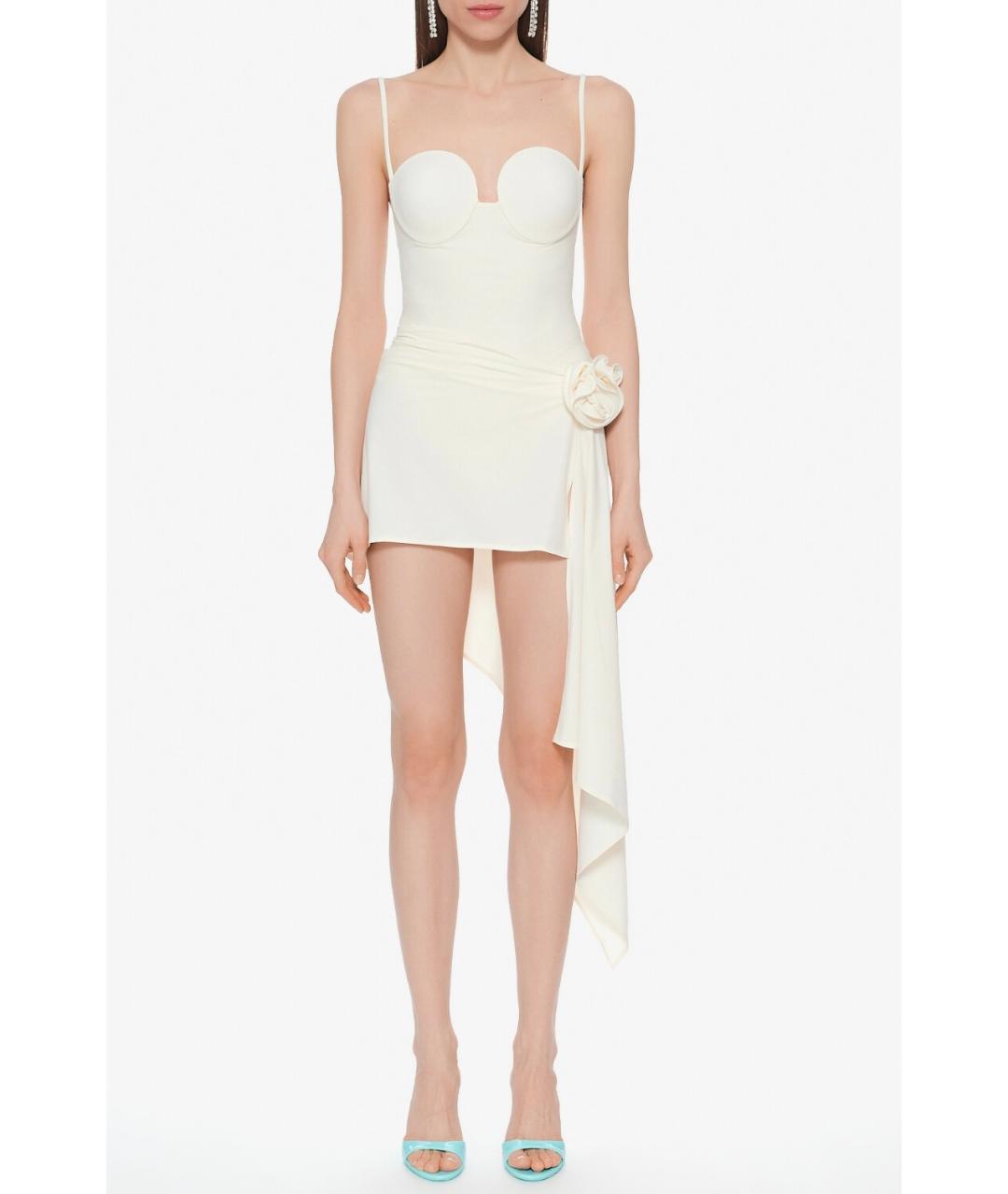 MAGDA BUTRYM Белый полиамидовый купальник, фото 2