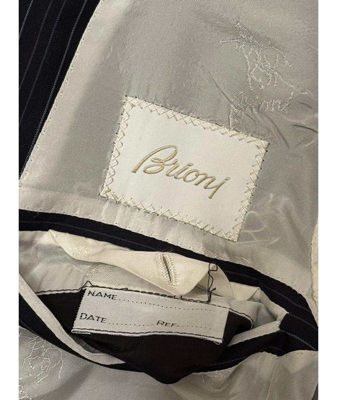 BRIONI Темно-синий классический костюм, фото 6