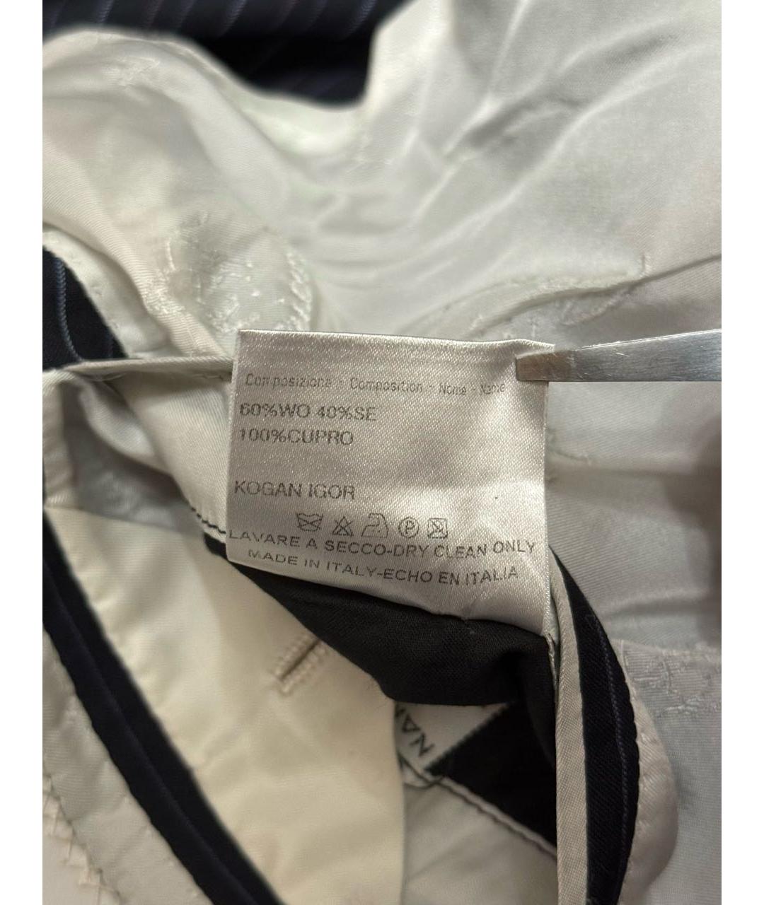 BRIONI Темно-синий классический костюм, фото 7