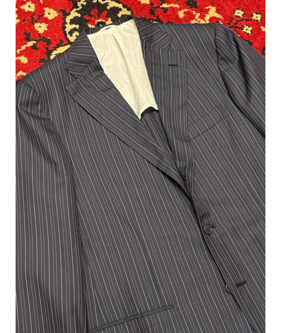 BRIONI Темно-синий классический костюм, фото 4