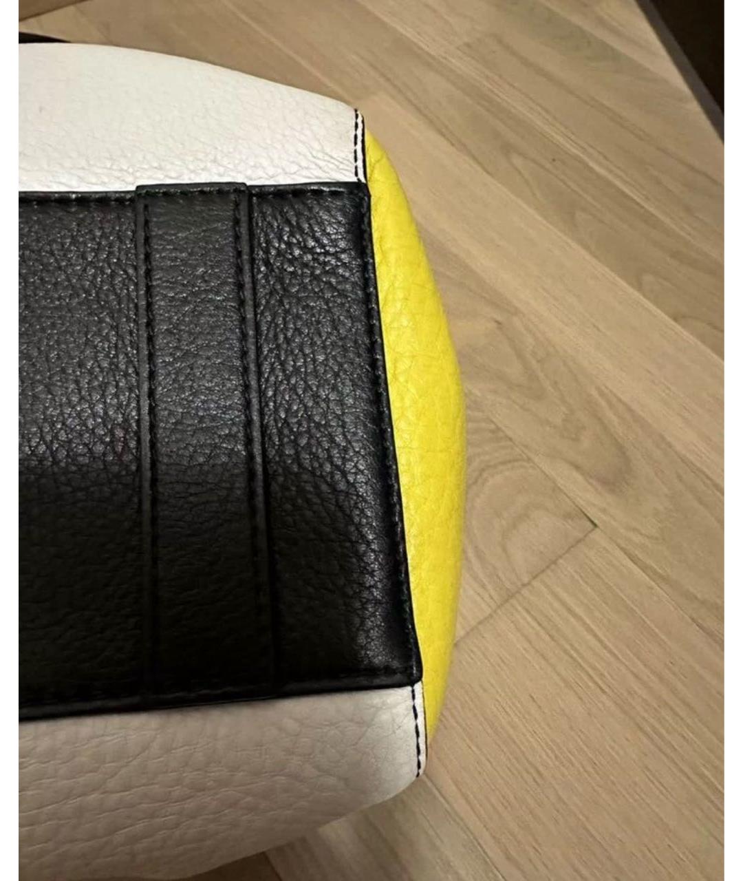 MAX MARA Мульти кожаная сумка с короткими ручками, фото 8