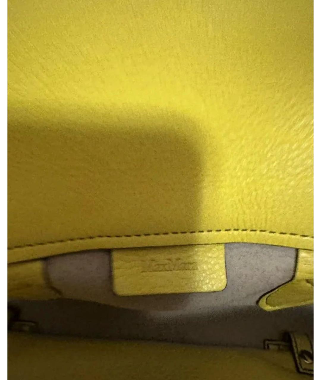 MAX MARA Мульти кожаная сумка с короткими ручками, фото 6