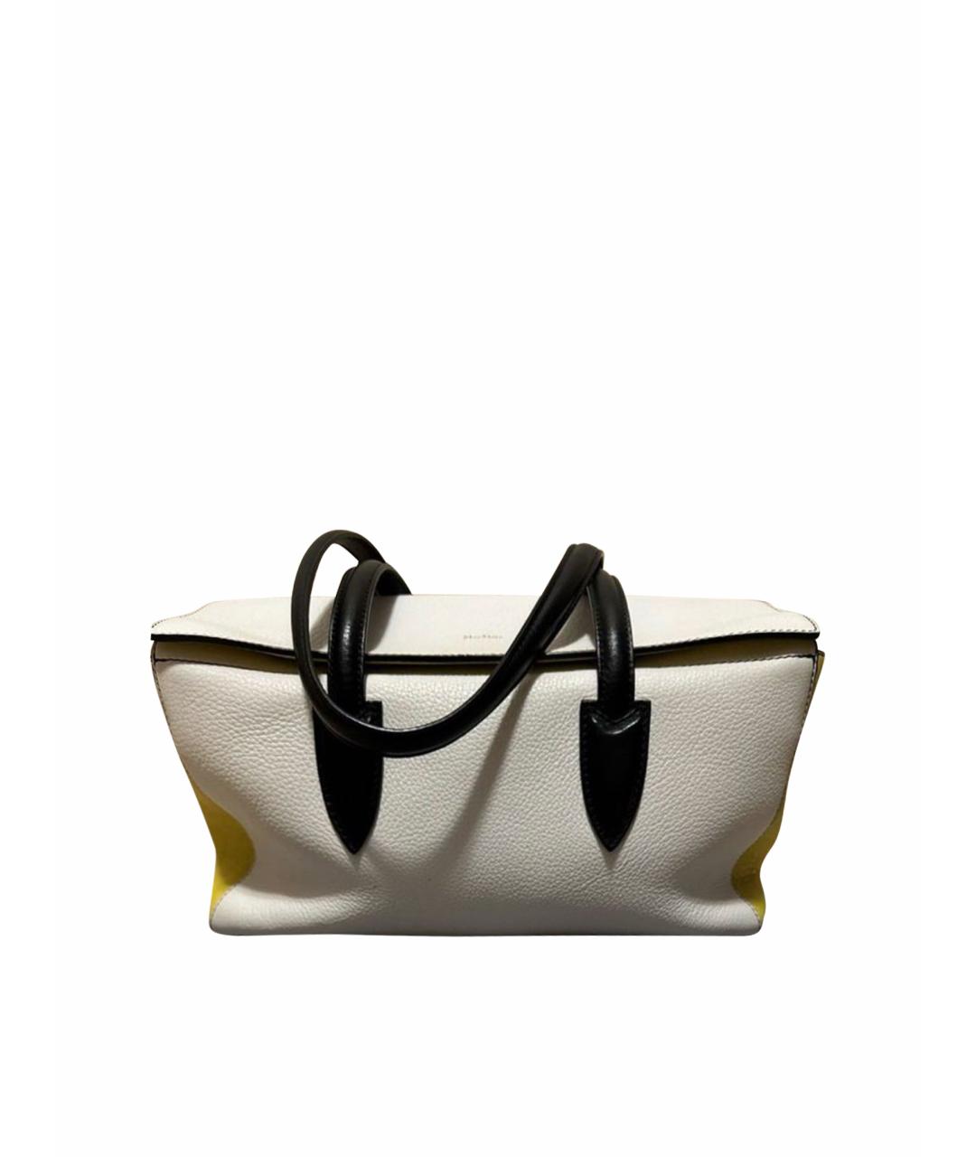 MAX MARA Мульти кожаная сумка с короткими ручками, фото 9