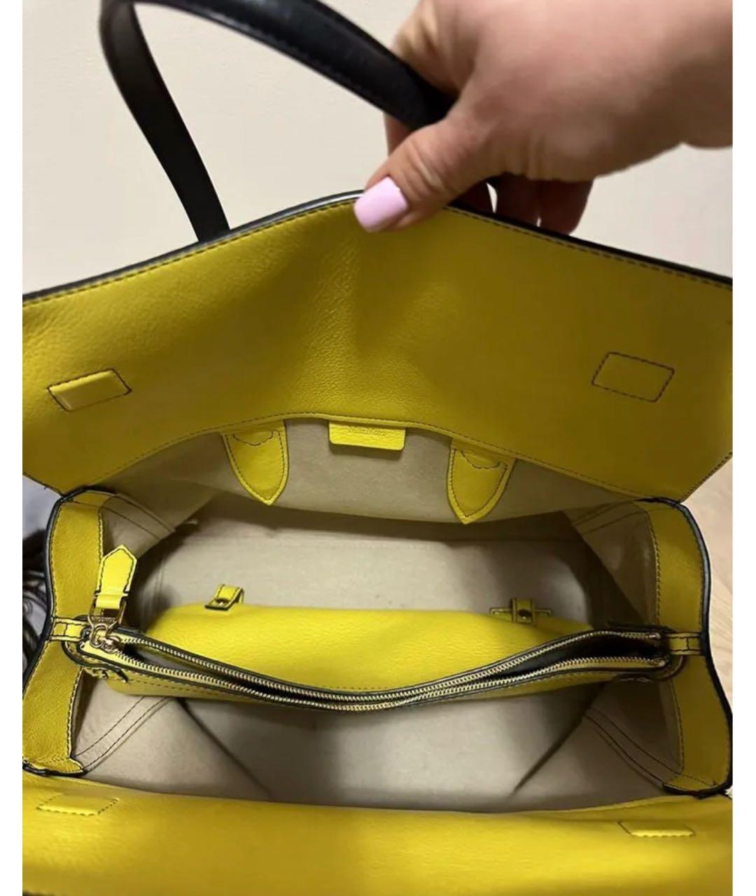 MAX MARA Мульти кожаная сумка с короткими ручками, фото 4