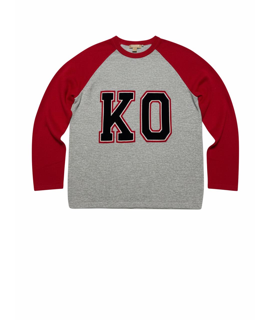 MICHAEL KORS Красный кашемировый джемпер / свитер, фото 1