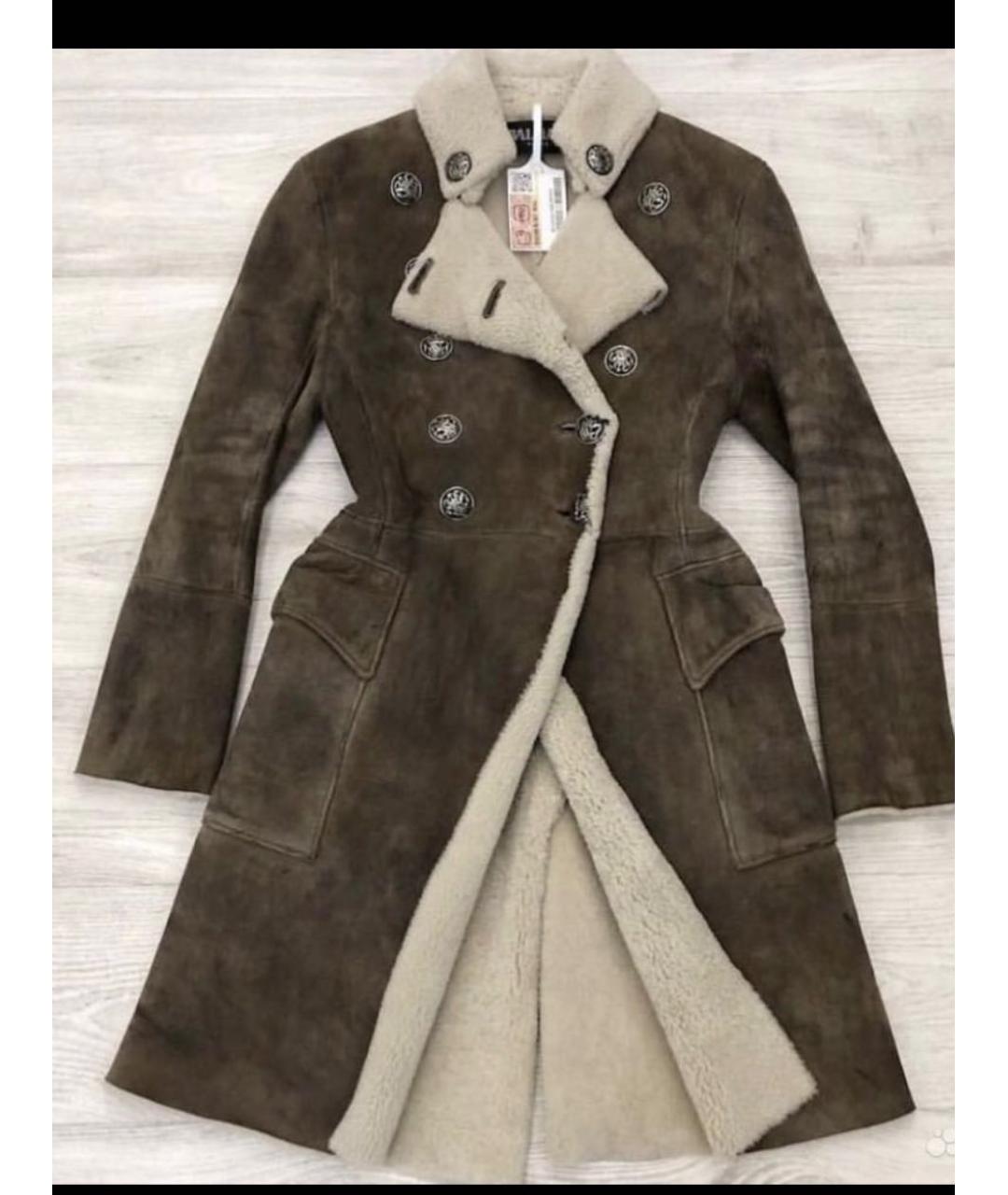 BALMAIN Коричневая меховая дубленка, фото 8