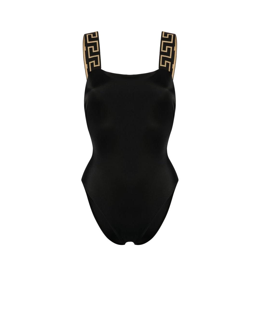VERSACE Черный полиамидовый купальник, фото 1