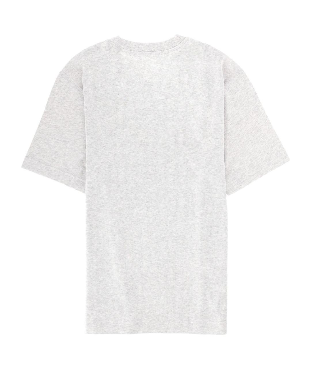 JACQUEMUS Белая хлопковая футболка, фото 2