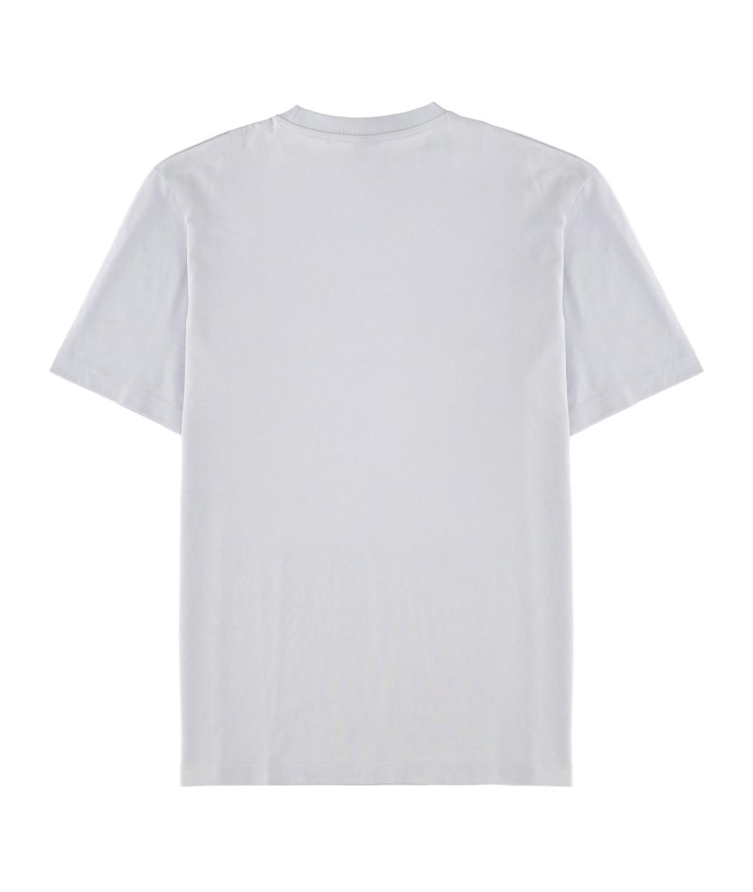 HUGO BOSS Серая хлопковая футболка, фото 2