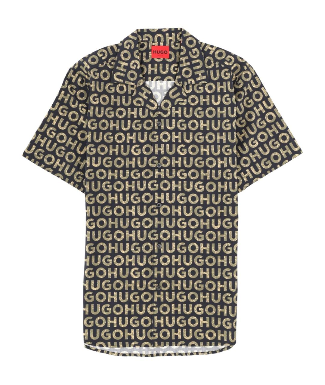 HUGO Мульти хлопковая кэжуал рубашка, фото 1