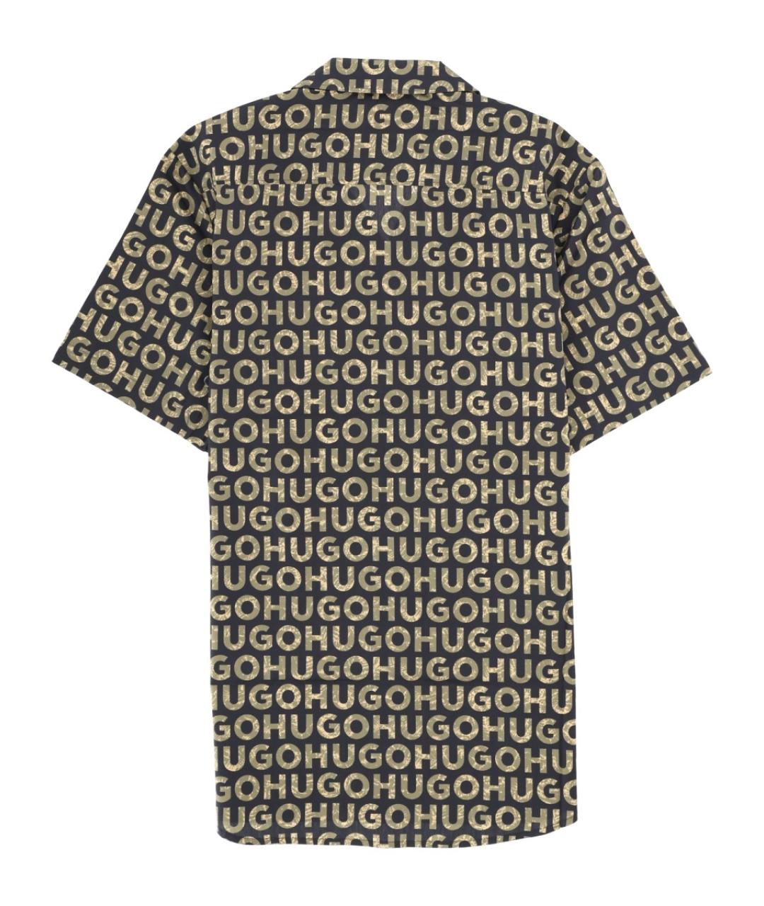 HUGO Мульти хлопковая кэжуал рубашка, фото 2