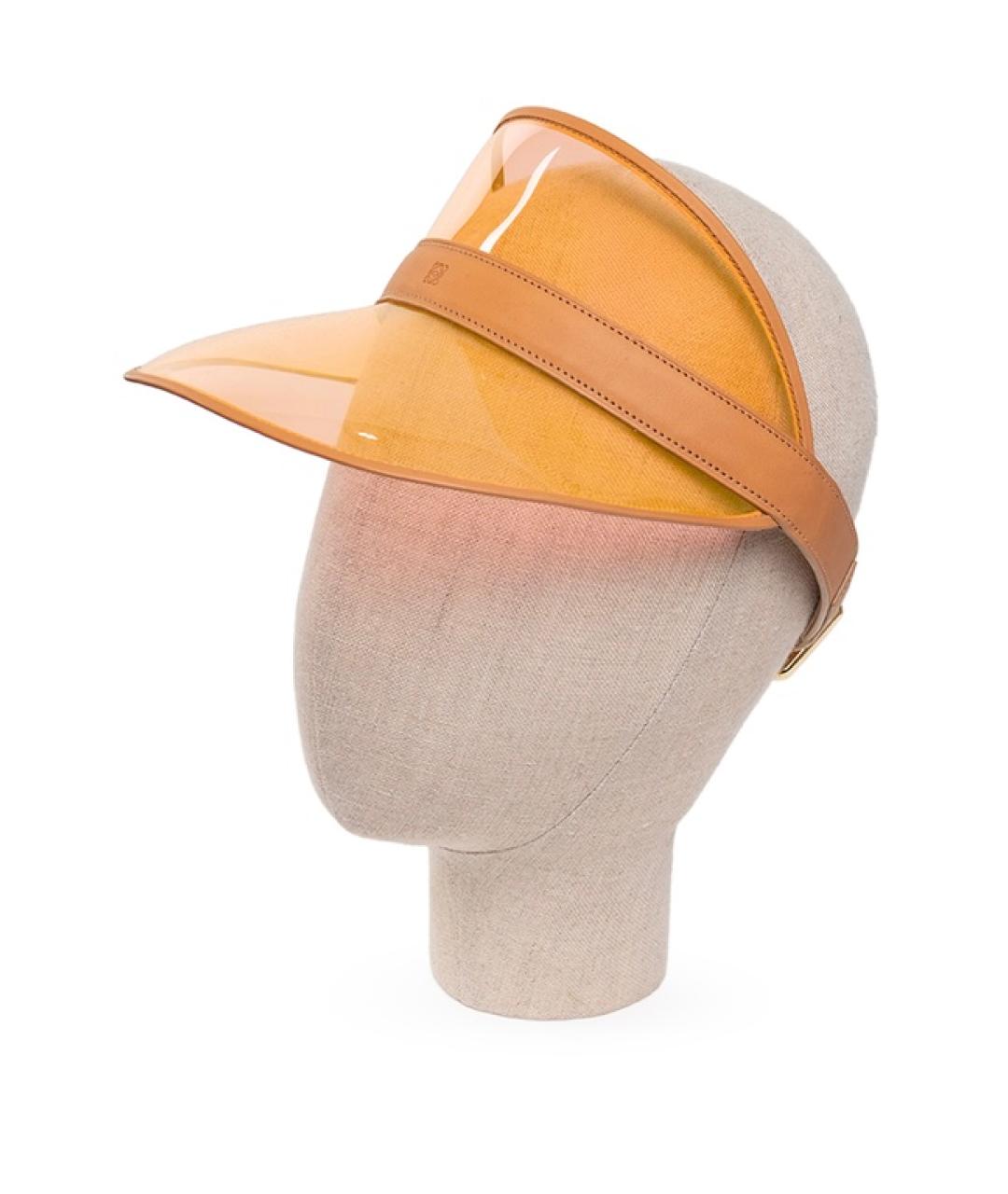 LOEWE Оранжевая кепка, фото 6