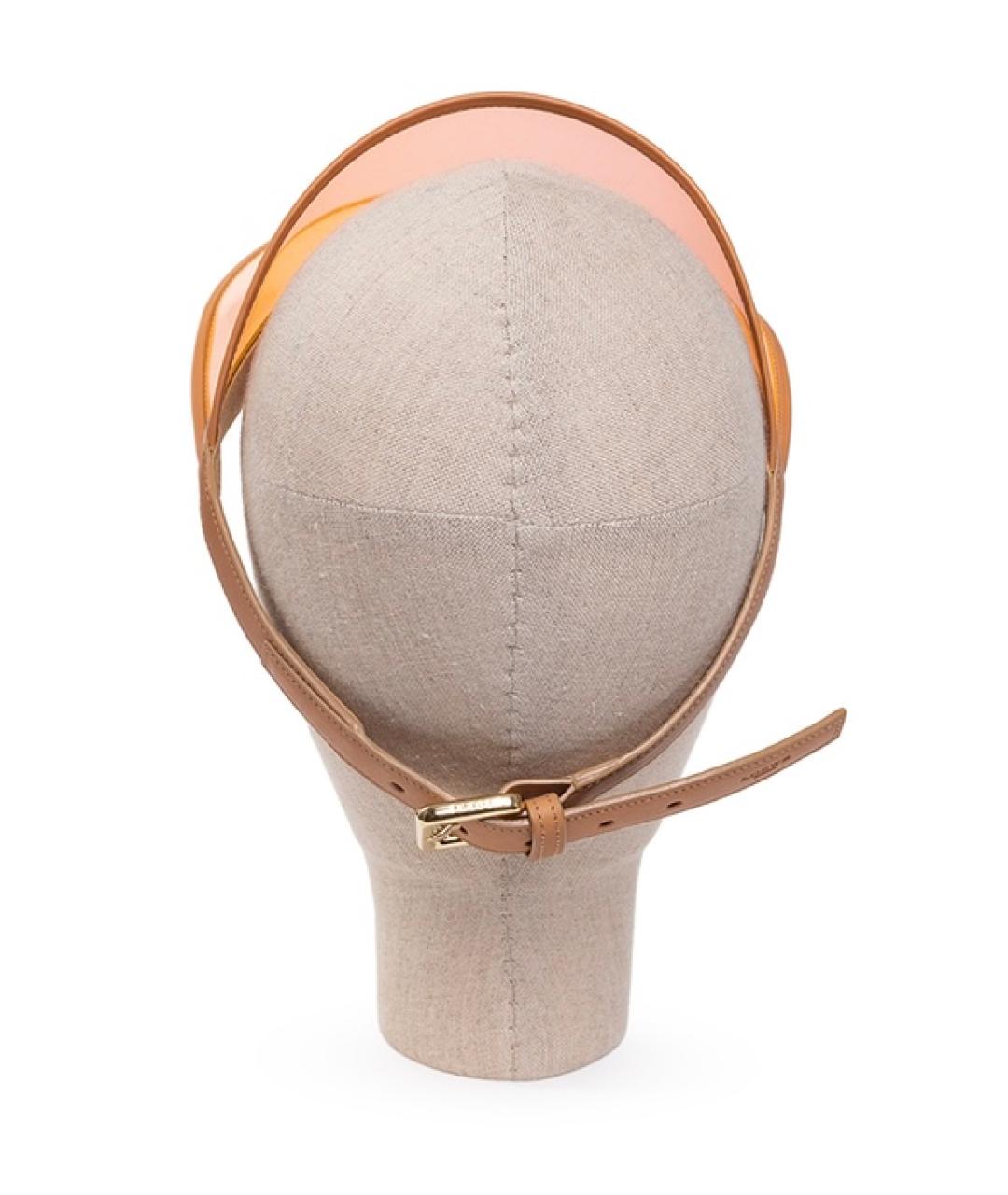 LOEWE Оранжевая кепка, фото 4