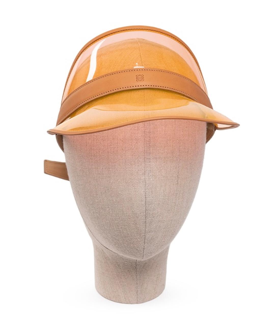 LOEWE Оранжевая кепка, фото 2