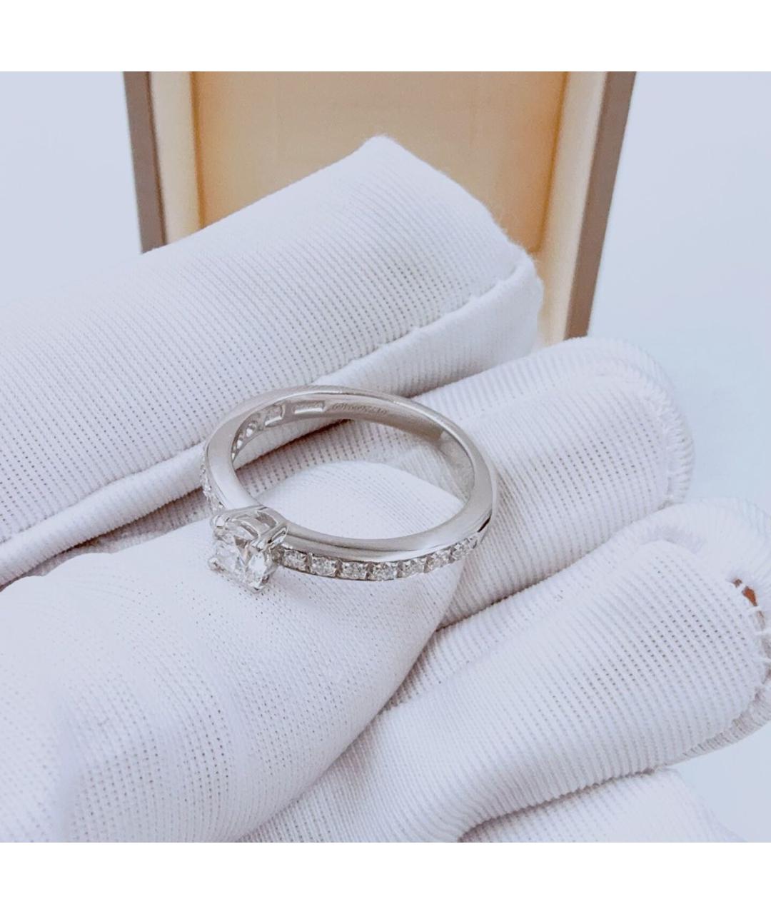 BVLGARI Белое платиновое кольцо, фото 6