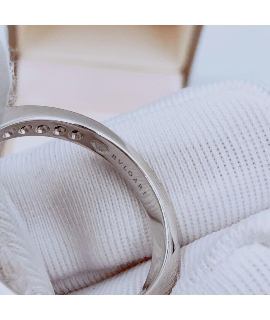BVLGARI Белое платиновое кольцо, фото 7