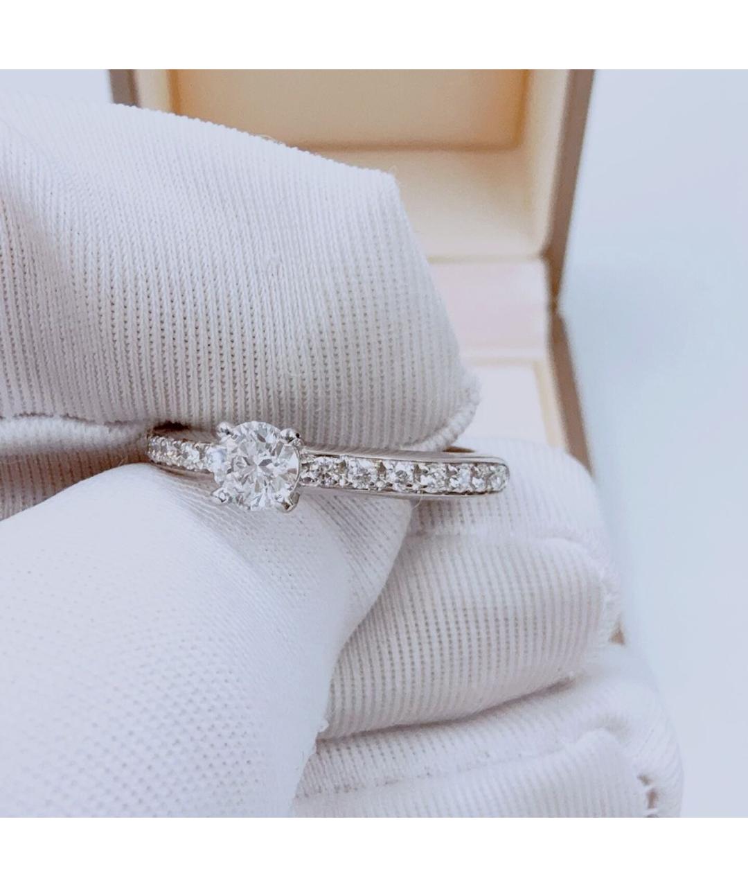 BVLGARI Белое платиновое кольцо, фото 5