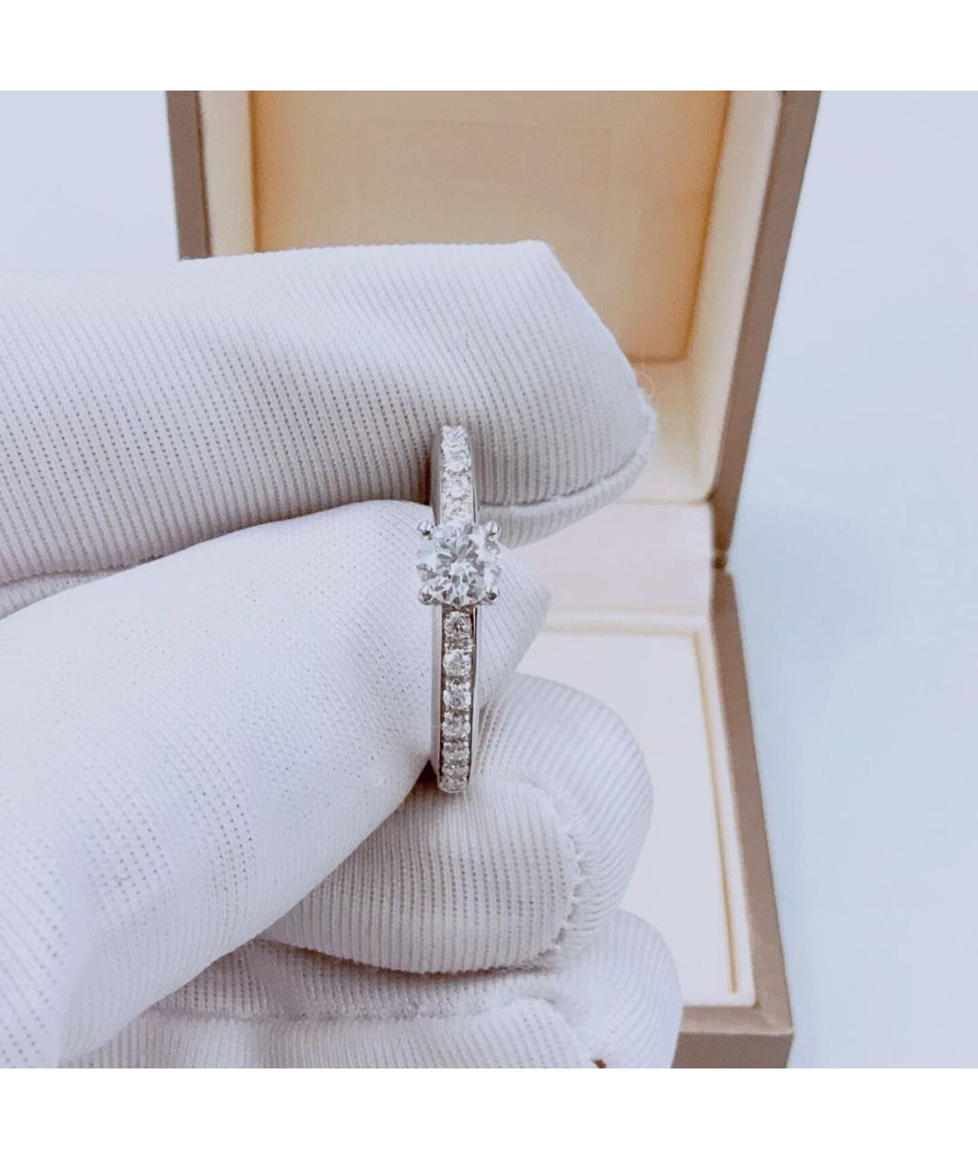 BVLGARI Белое платиновое кольцо, фото 2