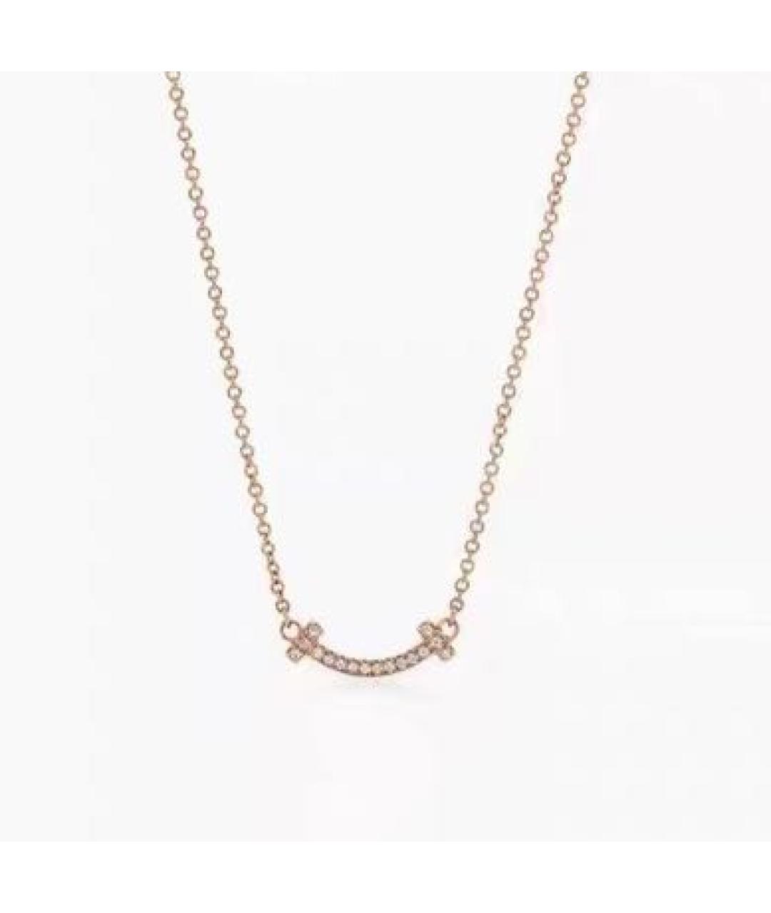 TIFFANY&CO Розовое колье из розового золота, фото 8