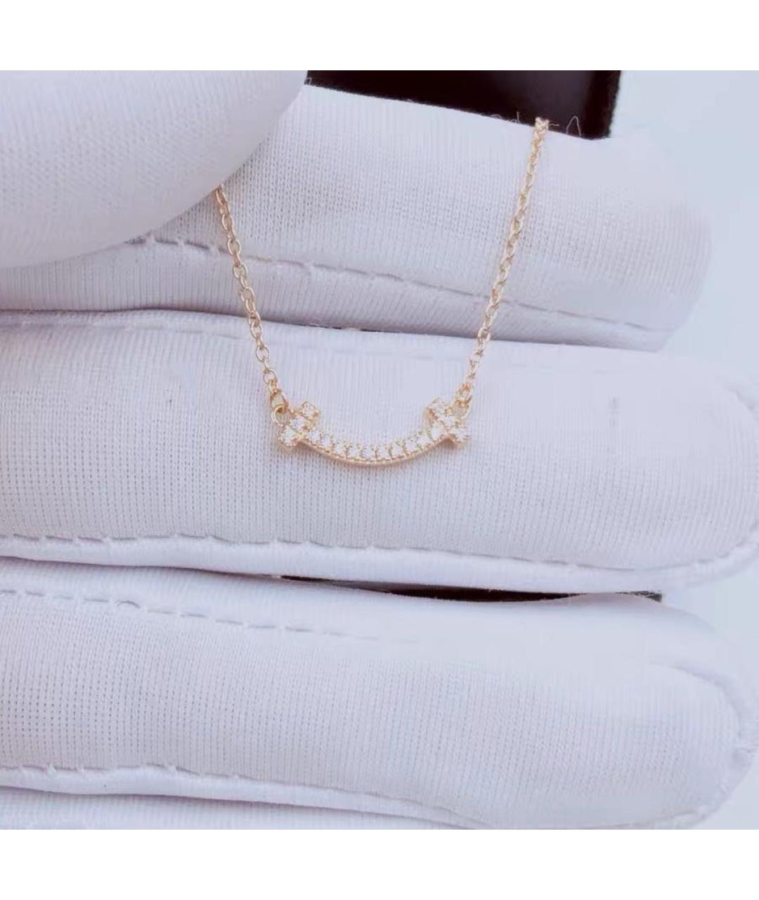 TIFFANY&CO Розовое колье из розового золота, фото 5