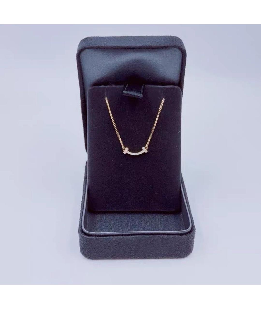 TIFFANY&CO Розовое колье из розового золота, фото 2