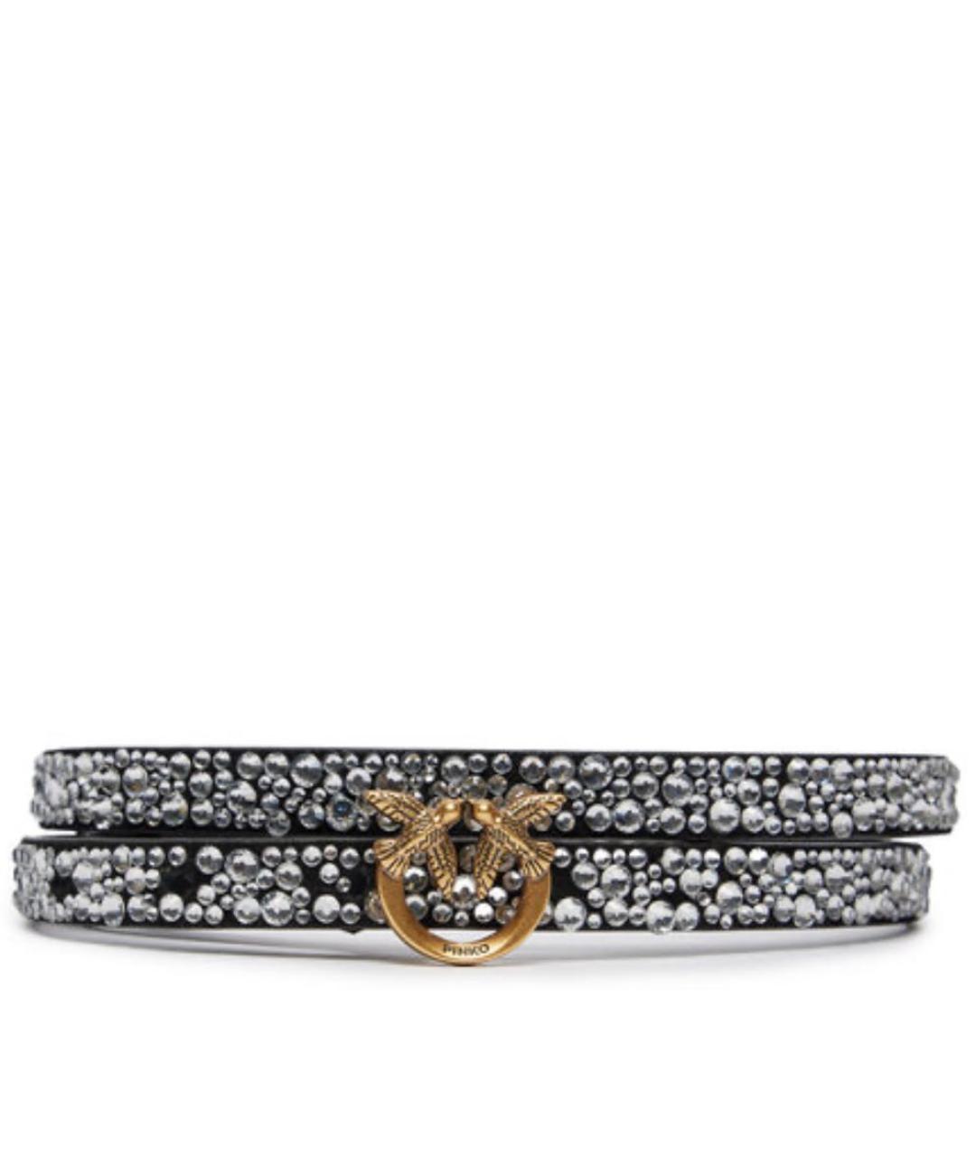 PINKO Черный ремень, фото 5
