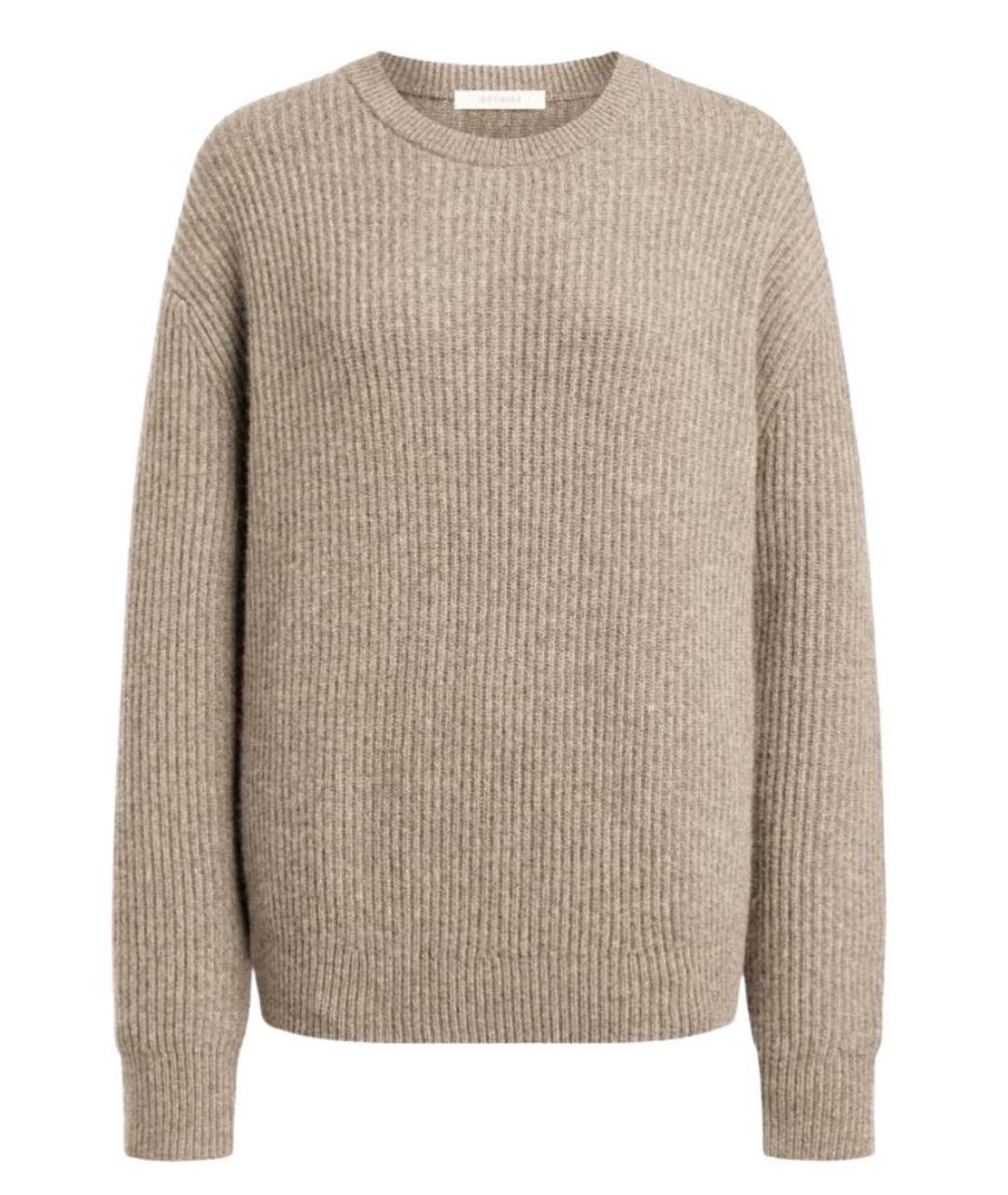 12 STOREEZ Бежевый кашемировый джемпер / свитер, фото 8