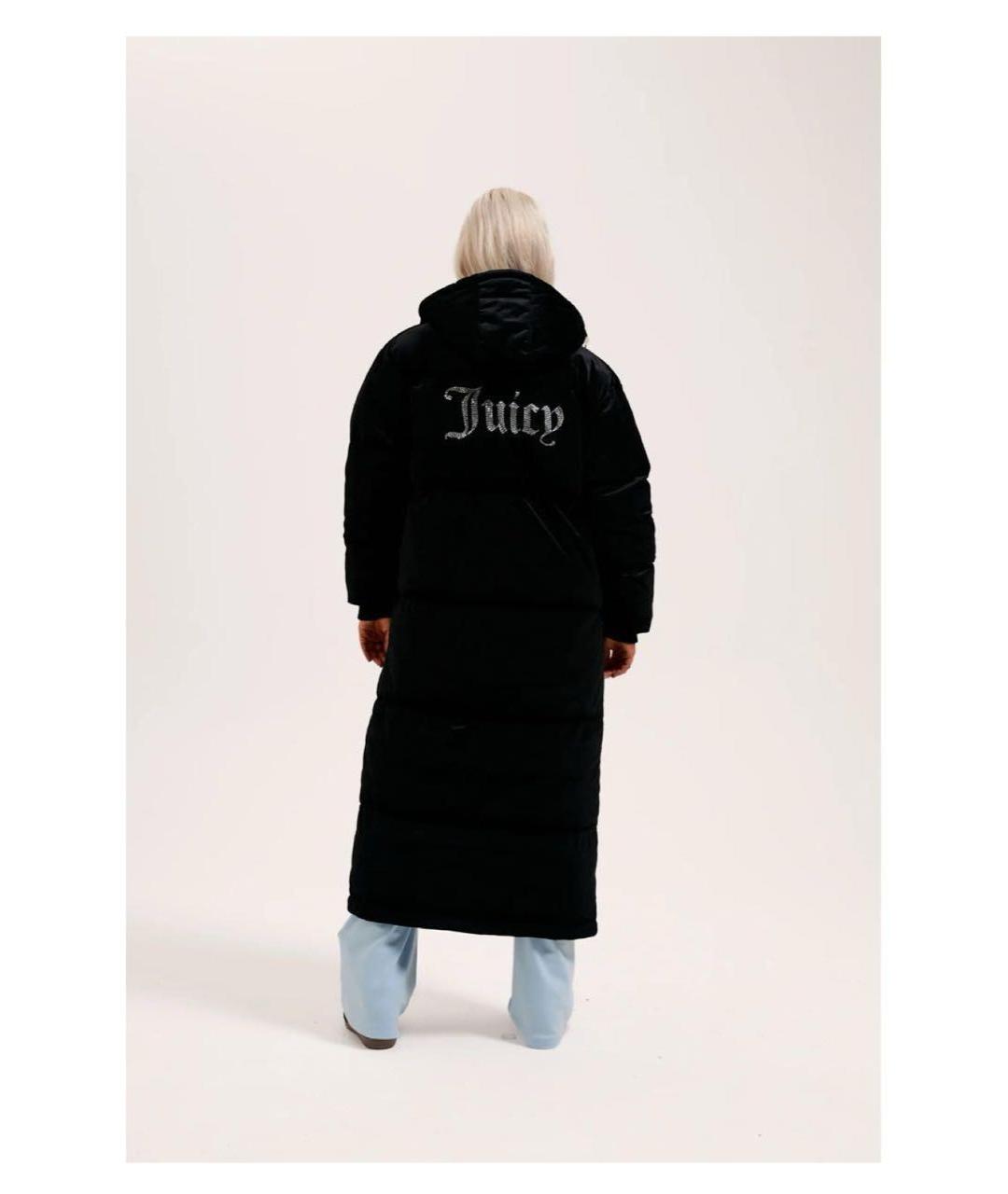 JUICY COUTURE Черная велюровая куртка, фото 8