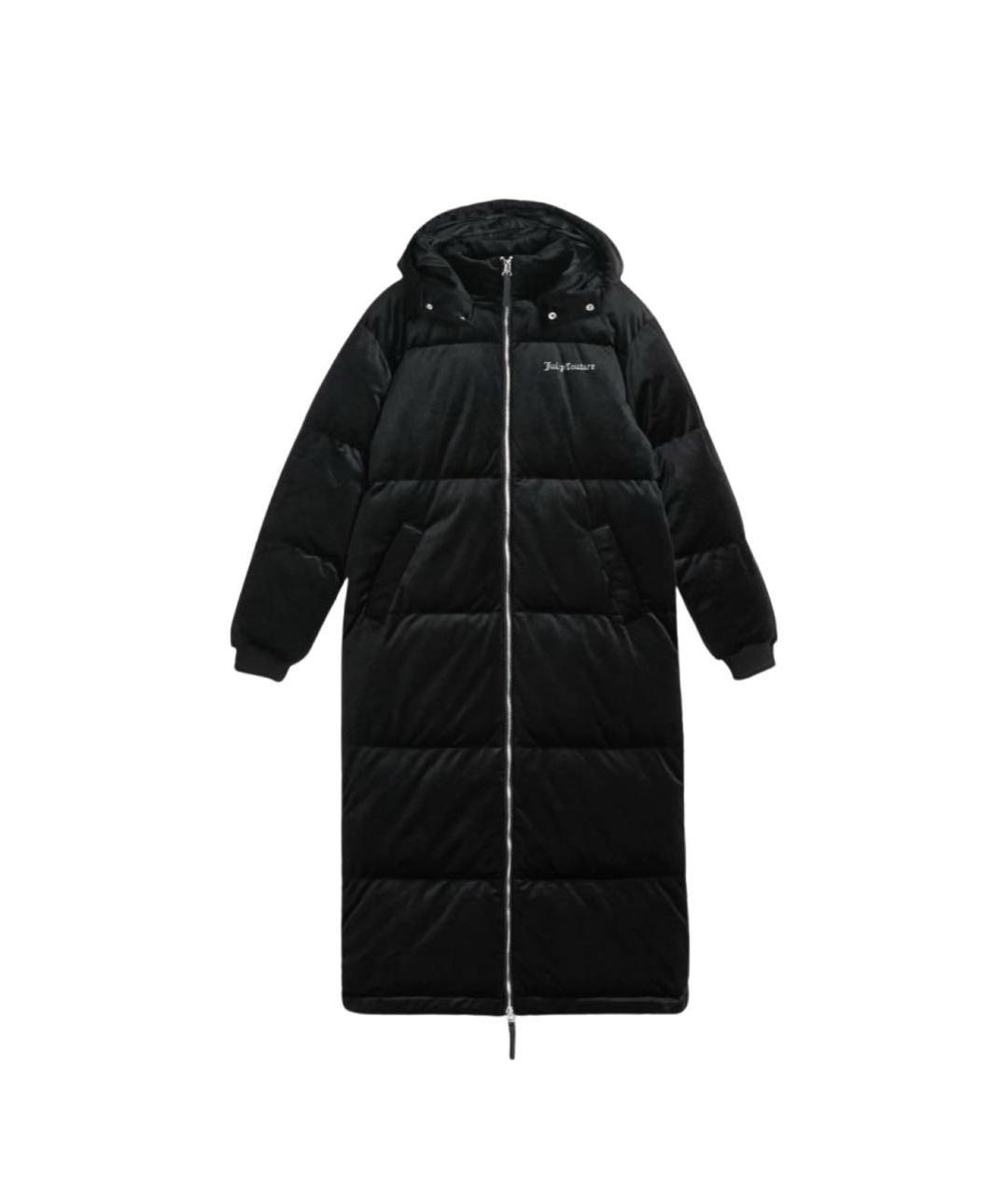 JUICY COUTURE Черная велюровая куртка, фото 9