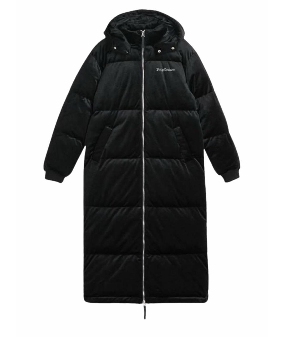 JUICY COUTURE Черная велюровая куртка, фото 1