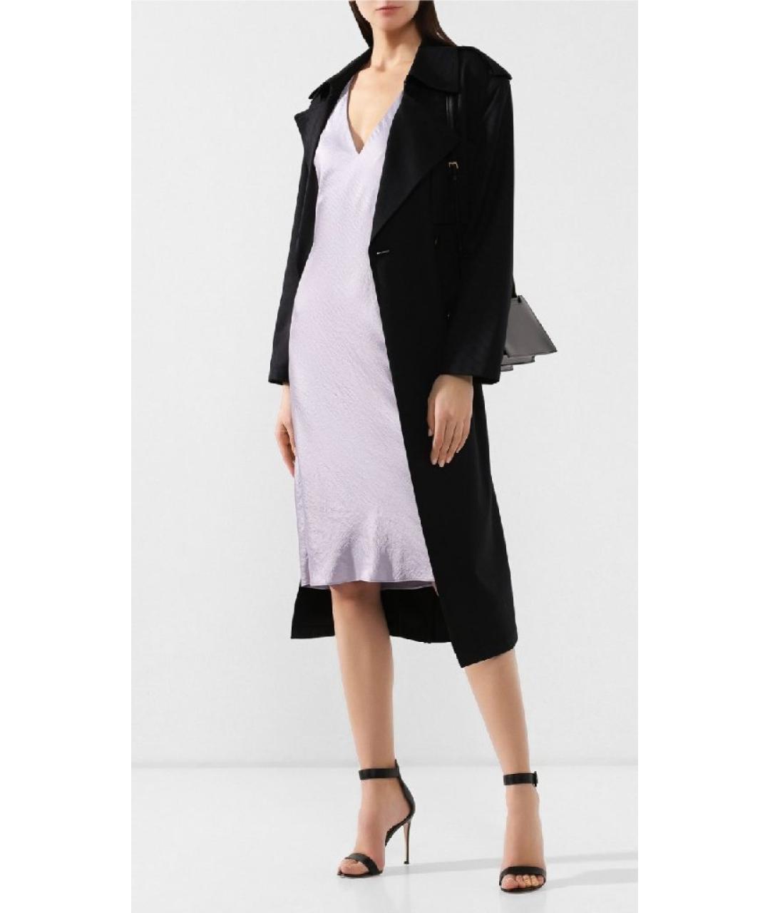 ALEXANDER WANG Голубое полиэстеровое повседневное платье, фото 5