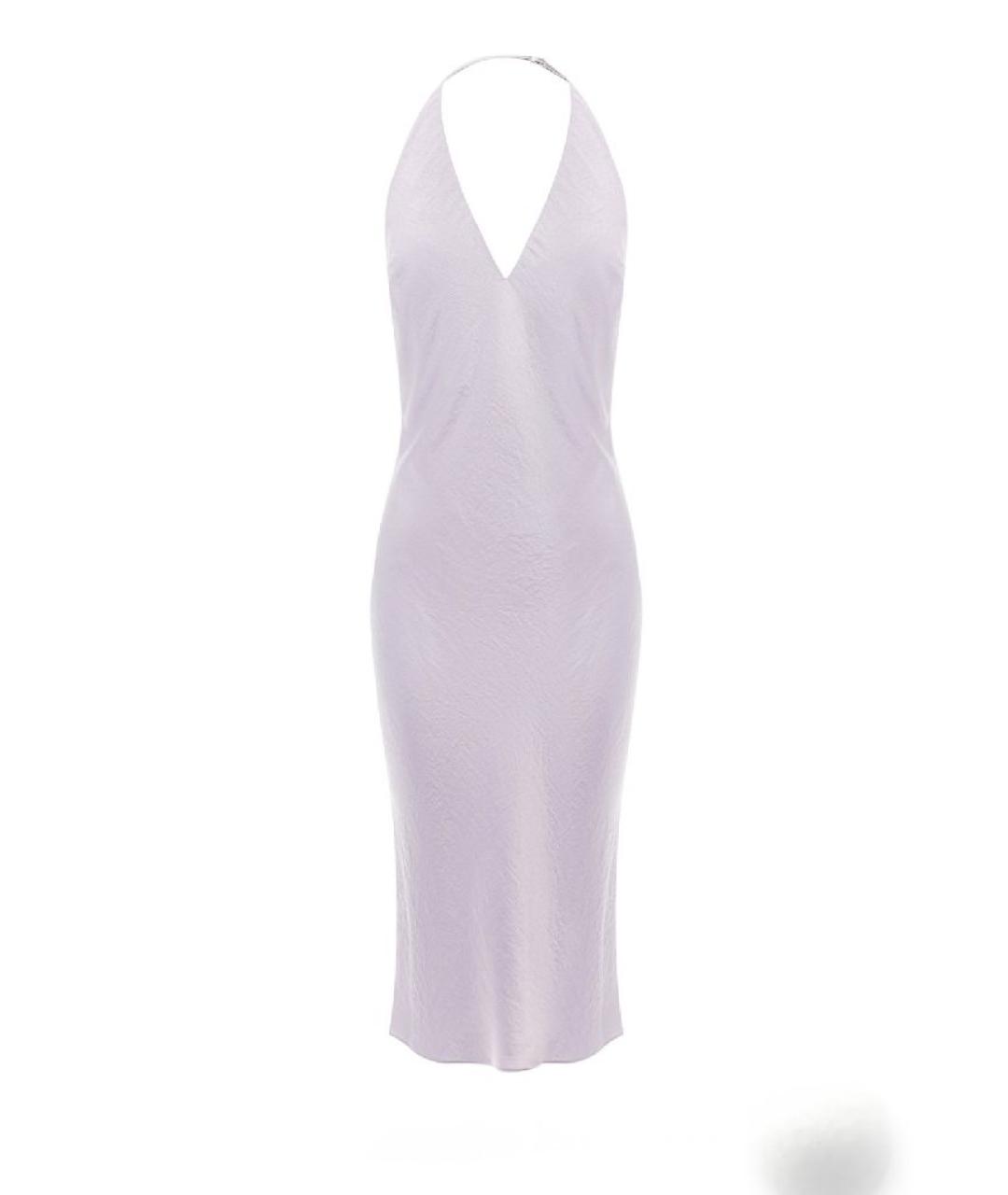 ALEXANDER WANG Голубое полиэстеровое повседневное платье, фото 10