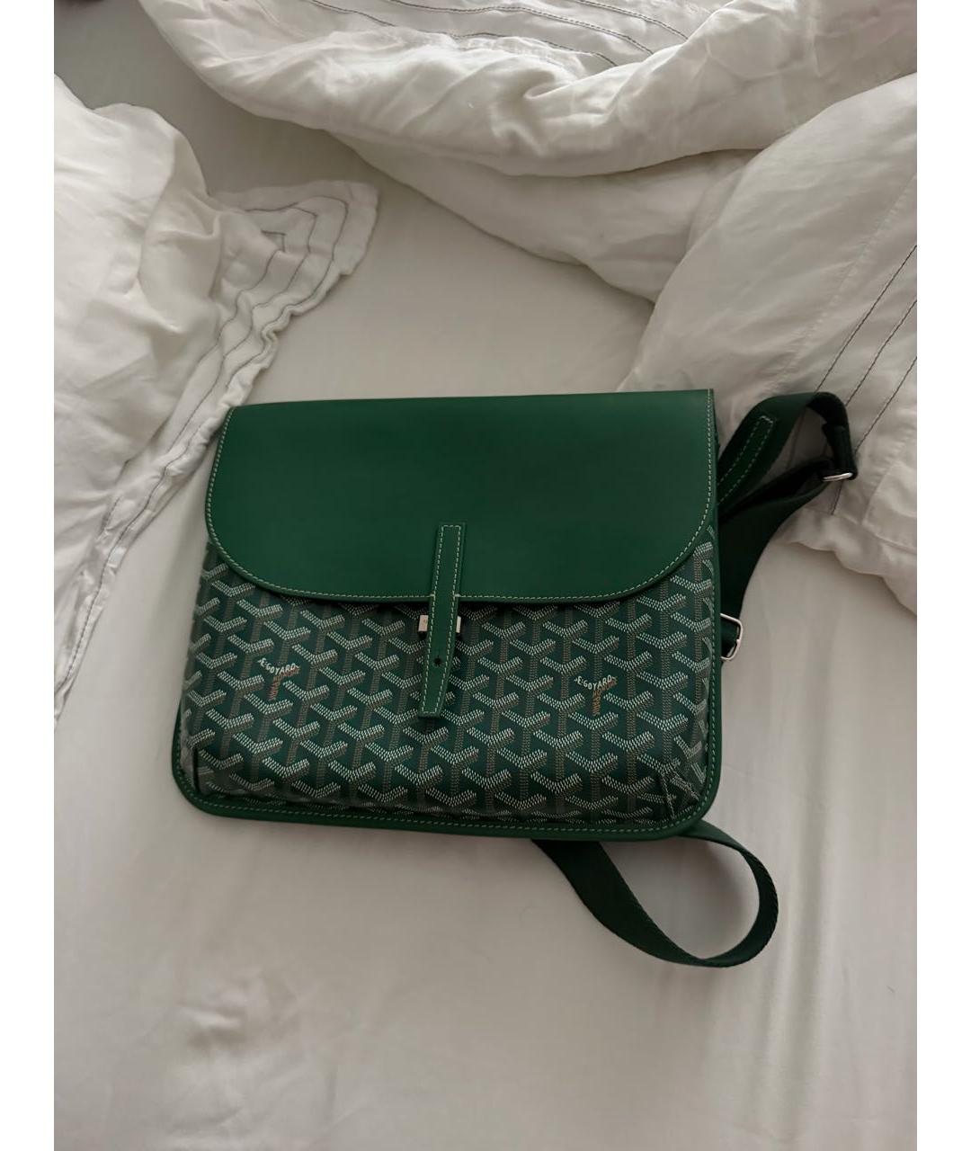 GOYARD Зеленая сумка на плечо, фото 5