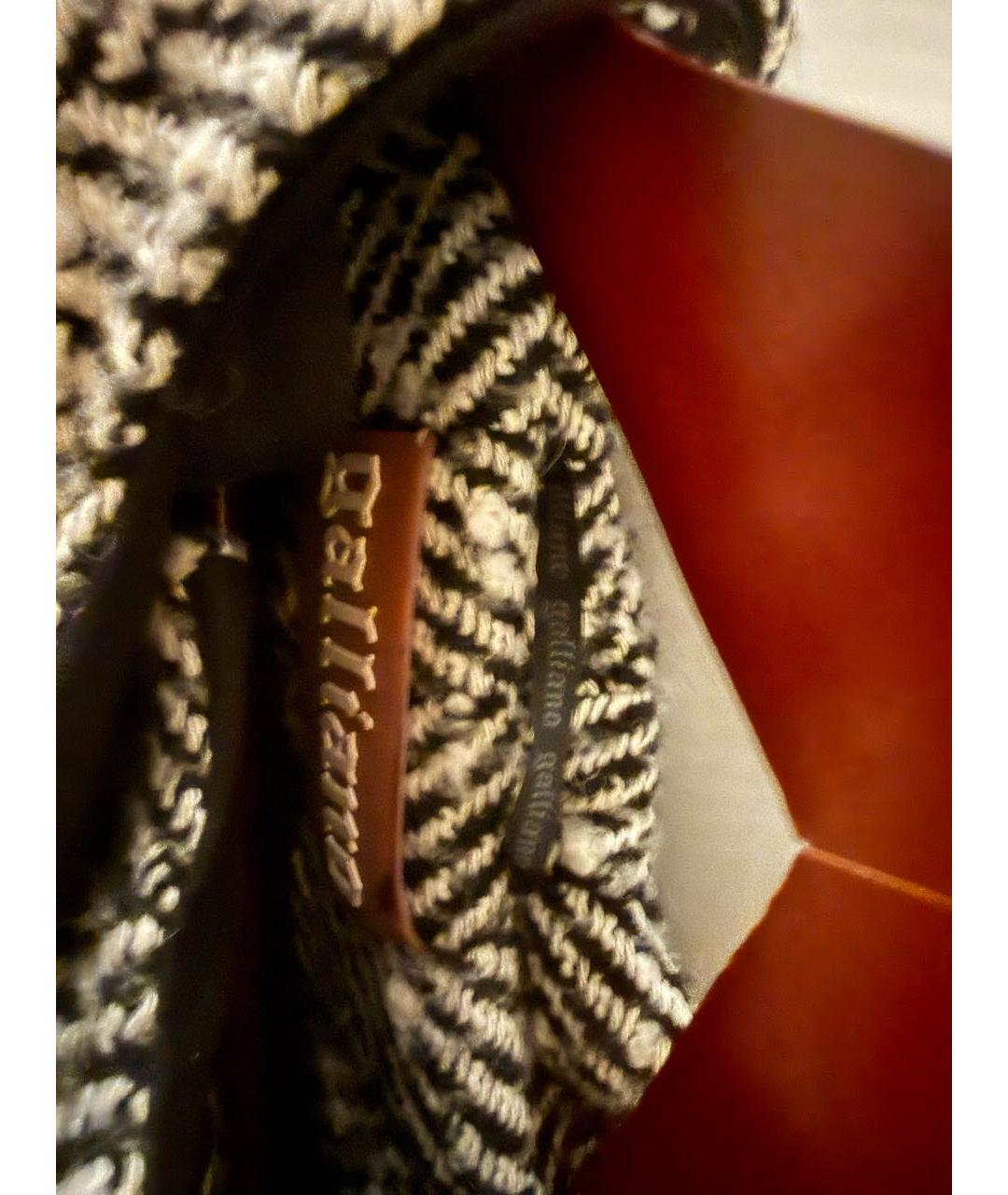 JOHN GALLIANO Серое шерстяное пальто, фото 3