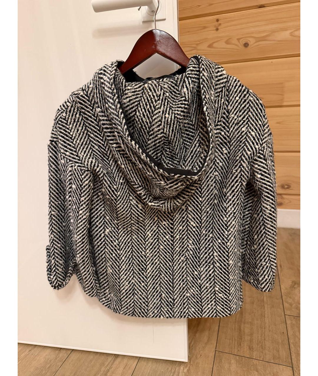 JOHN GALLIANO Серое шерстяное пальто, фото 2