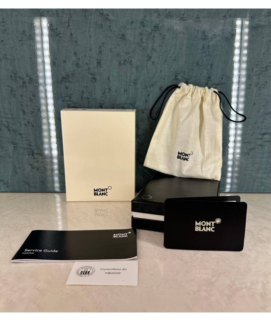 MONTBLANC Черный брелок, фото 5