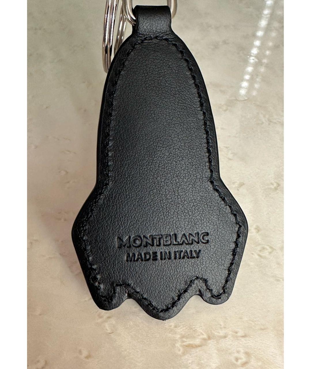 MONTBLANC Черный брелок, фото 3