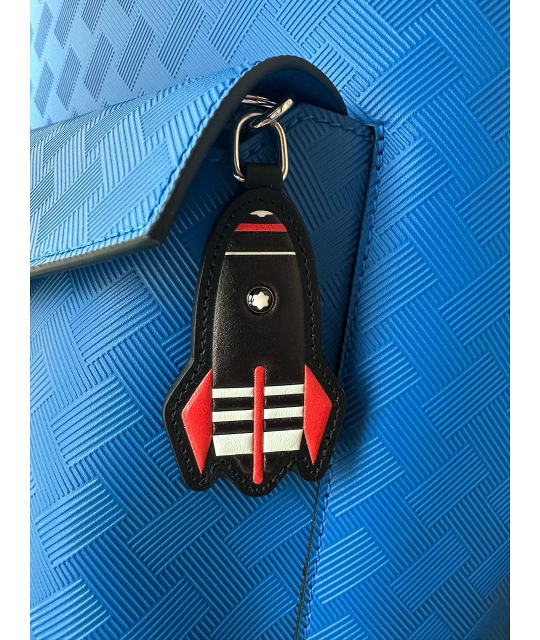MONTBLANC Черный брелок, фото 7