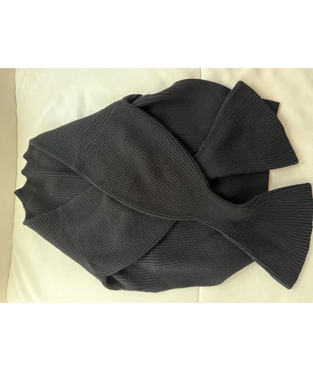 ALEXANDER WANG Черный шерстяной джемпер / свитер, фото 2