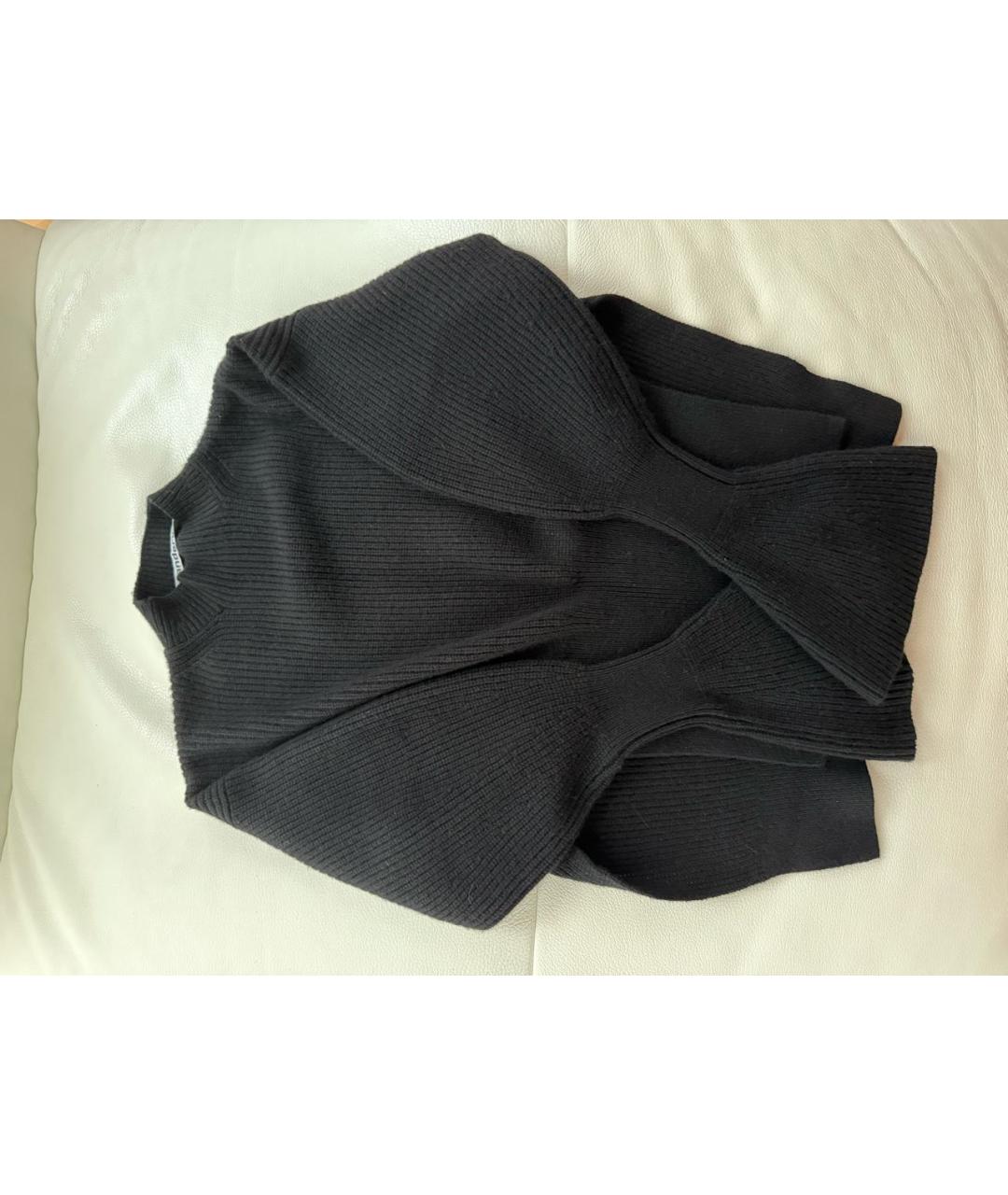 ALEXANDER WANG Черный шерстяной джемпер / свитер, фото 3