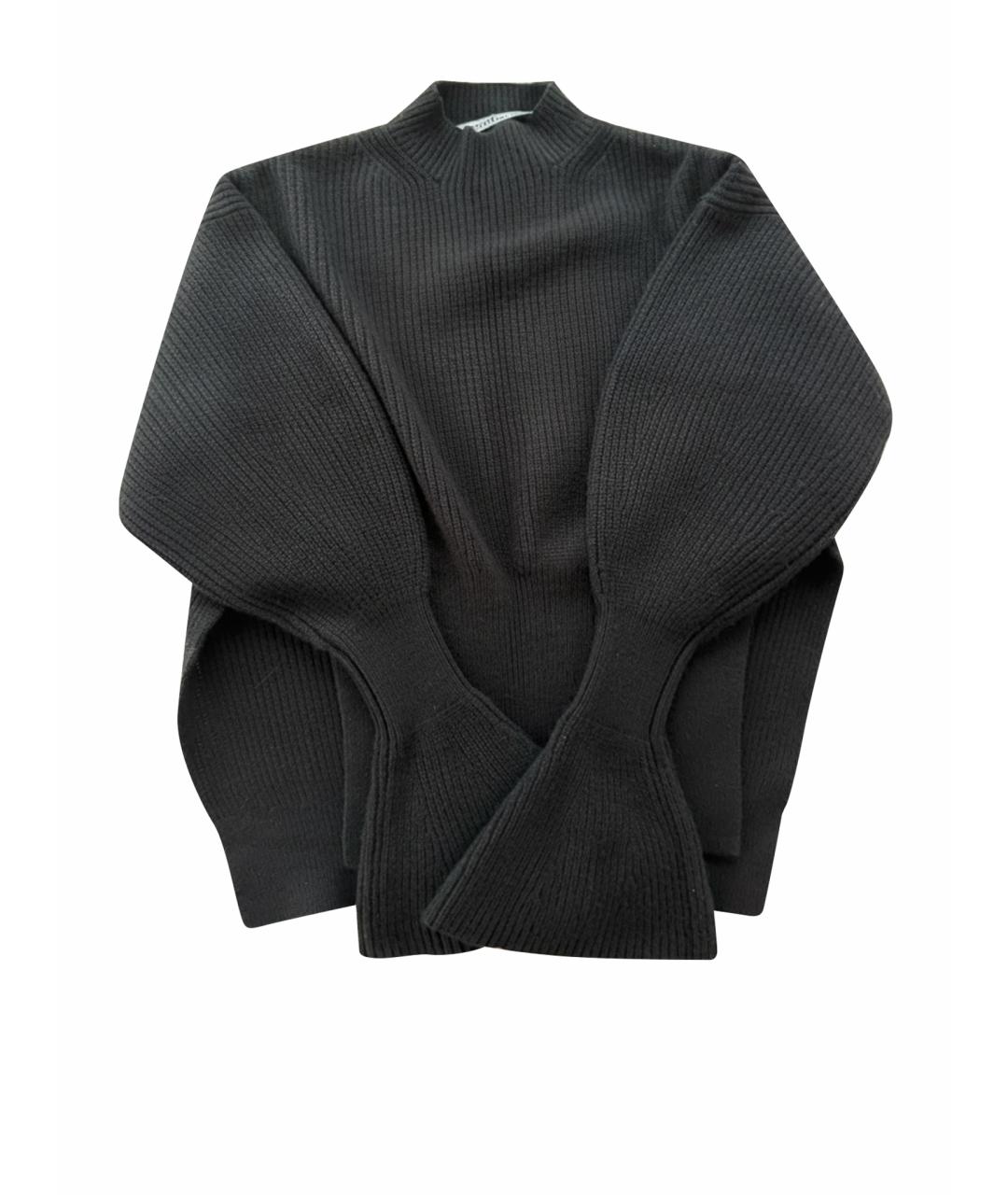 ALEXANDER WANG Черный шерстяной джемпер / свитер, фото 1