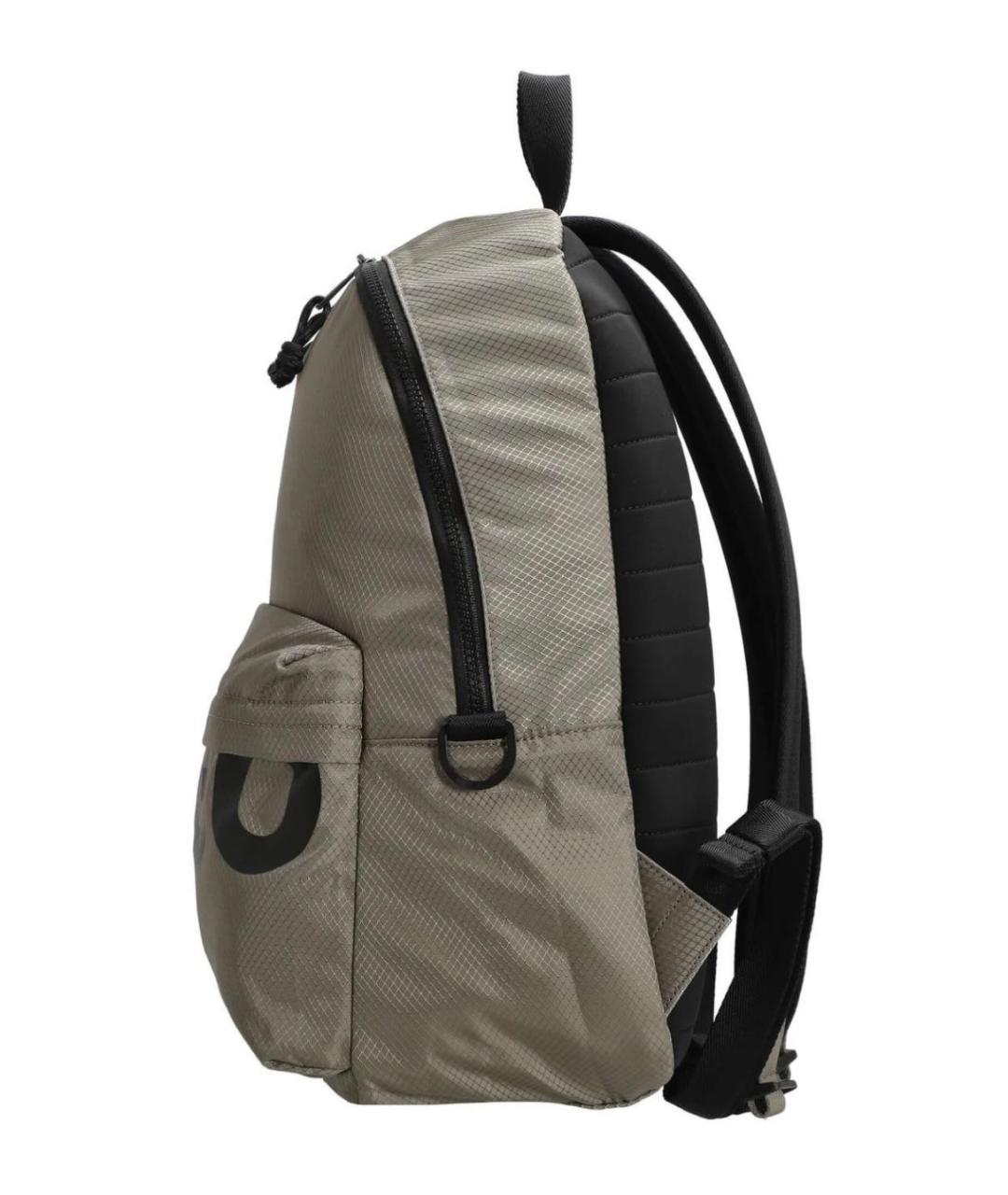 HUGO BOSS Хаки тканевый рюкзак, фото 3
