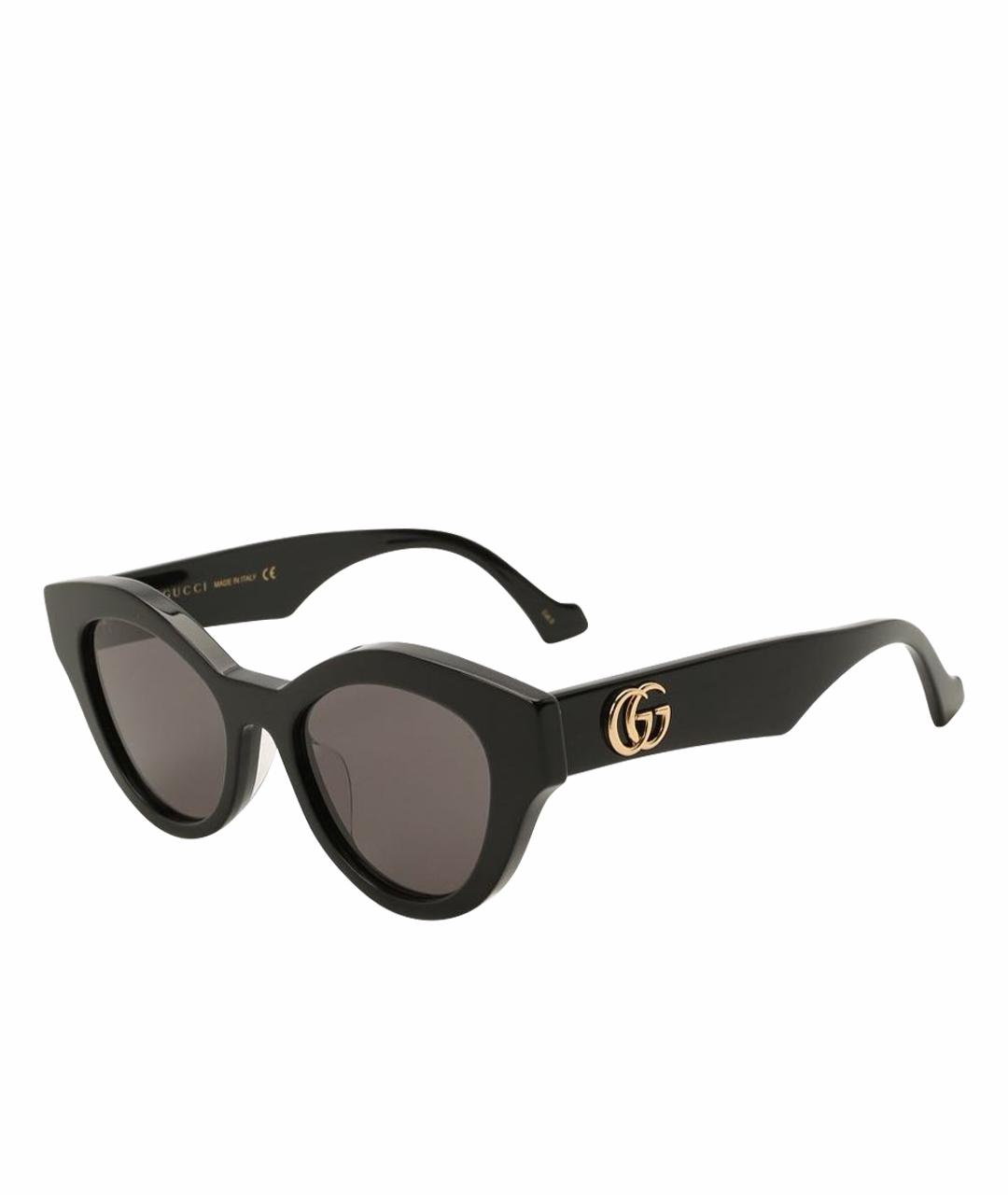 GUCCI Черные солнцезащитные очки, фото 1