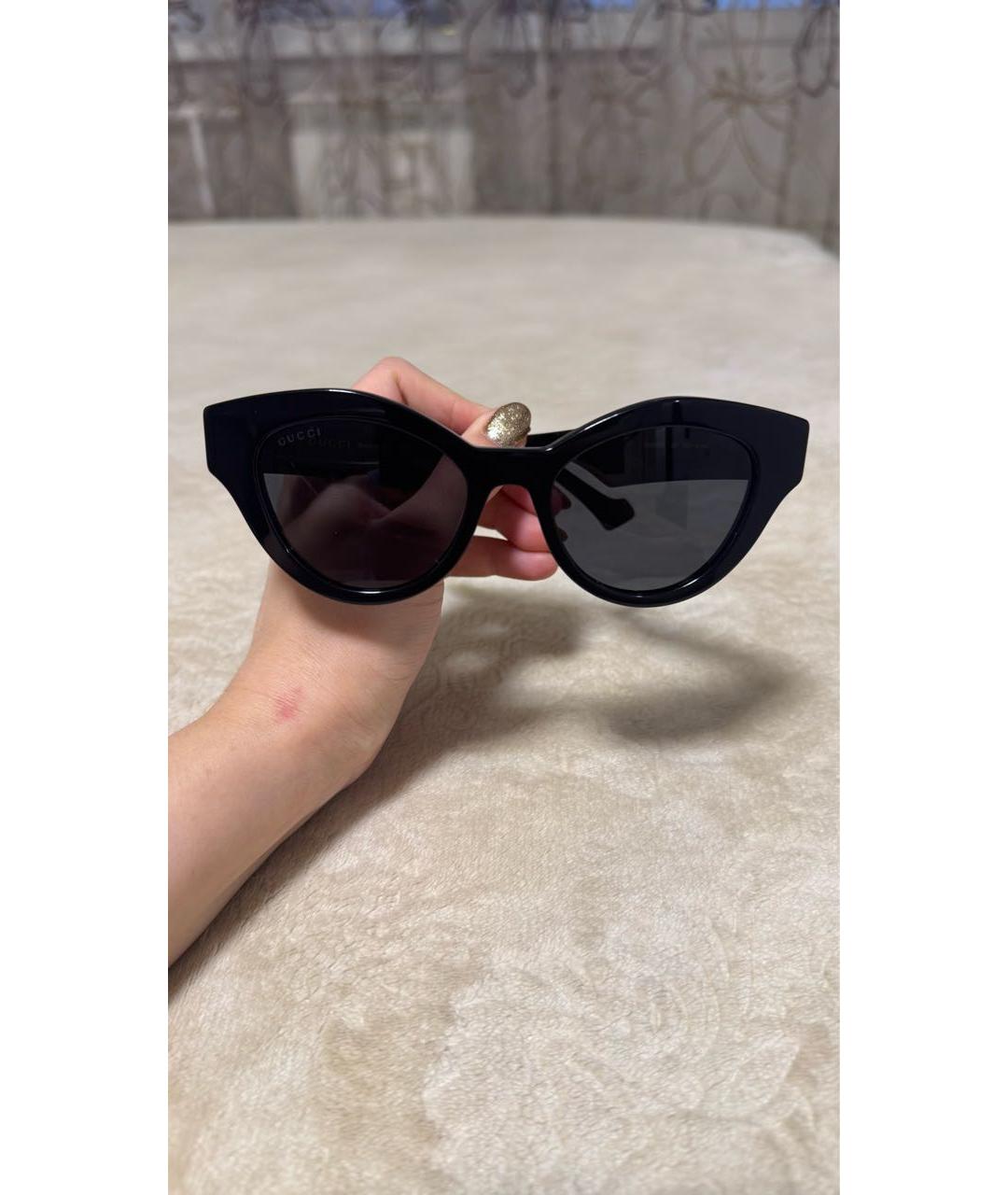 GUCCI Черные солнцезащитные очки, фото 9