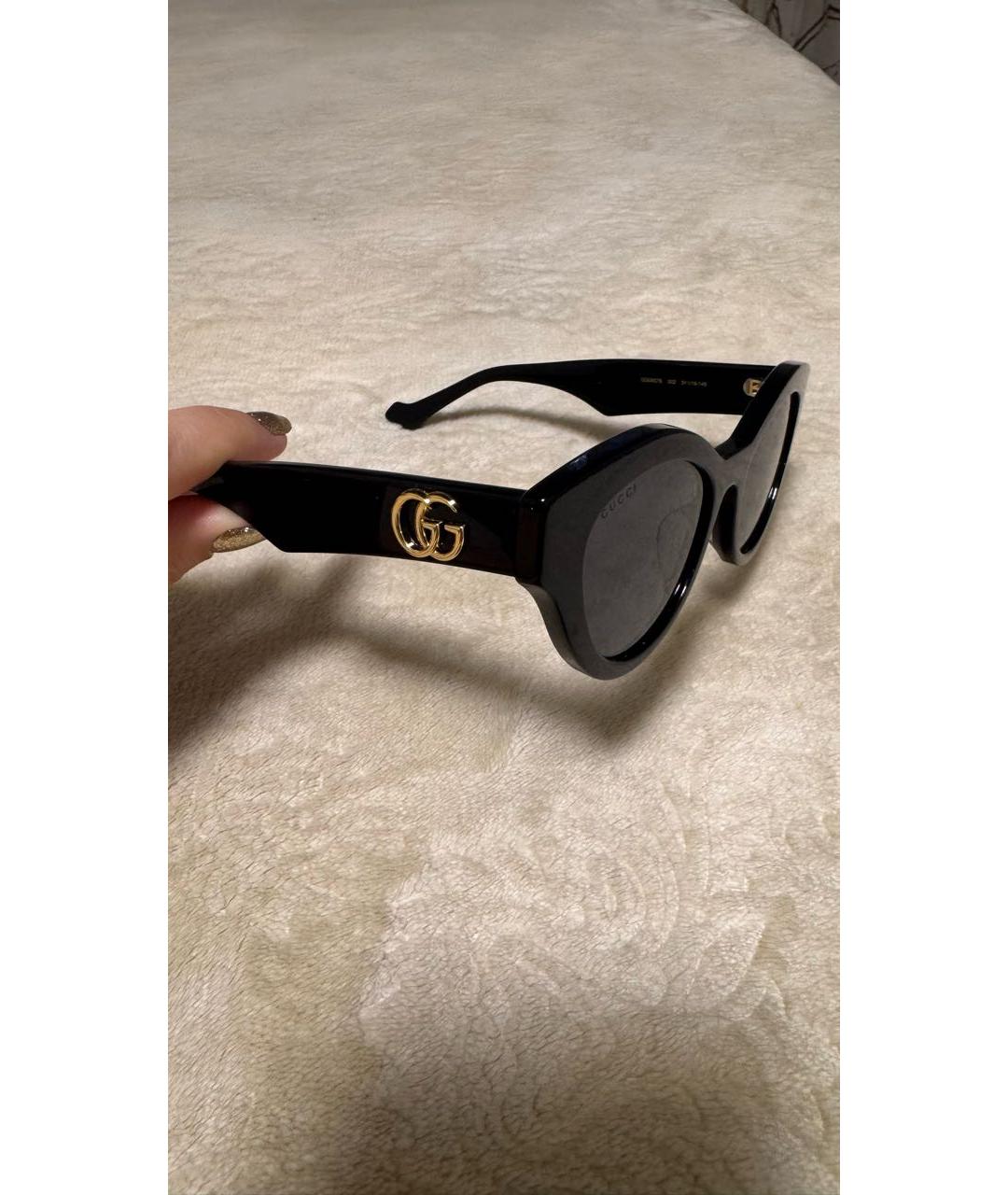 GUCCI Черные солнцезащитные очки, фото 2