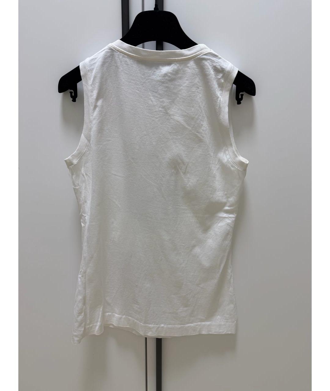 DOLCE&GABBANA Белая майка, фото 3